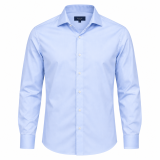 Limited Edition - Due Signore - DS4009 | Fitted Fit Skjorte Light Blue