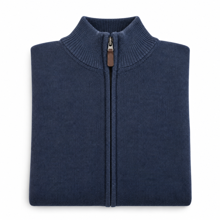 Limited Edition - Limited edition - Zip sweater | Cardigan Navy