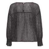 Part Two - PART TWO - DARBYPW | BLUSE BLACK SCRATCH PRINT Part Two - PART TWO - DARBYPW | BLUSE BLACK SCRATCH PRINT