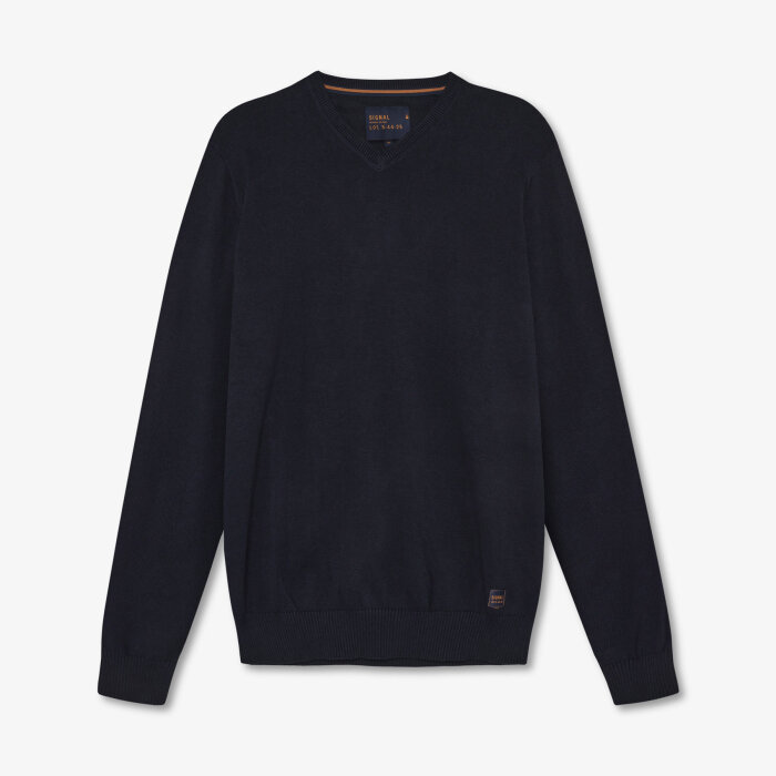 Signal - Signal - VernSI V-Neck | Strik Deep Marine