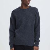 Solid - Solid - Dyllon sweater | Strik Insignia Blue Solid - Solid - Dyllon sweater | Strik Insignia Blue