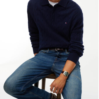 Tommy Hilfiger  - Tommy Hilfiger - Dover regular straight | Jeans Sebas Indigo