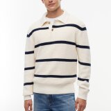 Tommy Hilfiger - Tommy Hilfiger - Waffle structure rugby | Strik Ivory Petal Tommy Hilfiger - Tommy Hilfiger - Waffle structure rugby | Strik Ivory Petal