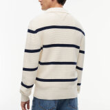 Tommy Hilfiger - Tommy Hilfiger - Waffle structure rugby | Strik Ivory Petal Tommy Hilfiger - Tommy Hilfiger - Waffle structure rugby | Strik Ivory Petal