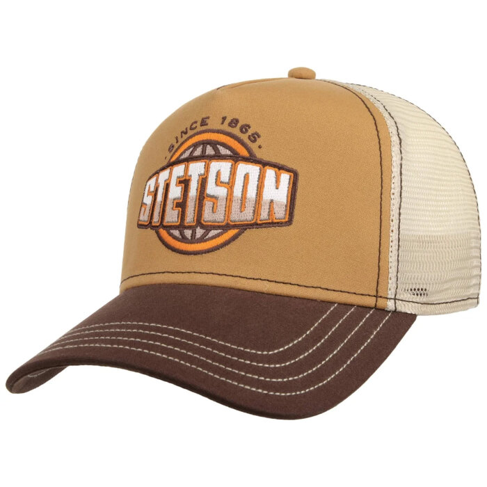 STETSON - Stetson - Trucker classic globe | Kasket Brown