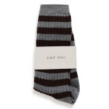 Part Two - PART TWO - DORINPW | SOCKS GREY STRIPE Part Two - PART TWO - DORINPW | SOCKS GREY STRIPE