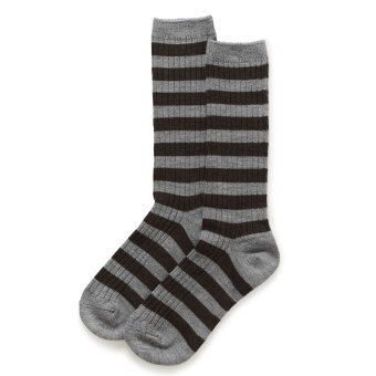 Part Two - PART TWO - DORINPW | SOCKS GREY STRIPE Part Two - PART TWO - DORINPW | SOCKS GREY STRIPE