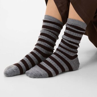 Part Two - PART TWO - DORINPW | SOCKS GREY STRIPE Part Two - PART TWO - DORINPW | SOCKS GREY STRIPE