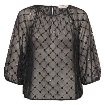 Part Two - PART TWO - DIMKAPW | BLUSE BLACK PLACED SEQUINS Part Two - PART TWO - DIMKAPW | BLUSE BLACK PLACED SEQUINS