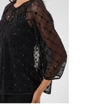 Part Two - PART TWO - DIMKAPW | BLUSE BLACK PLACED SEQUINS Part Two - PART TWO - DIMKAPW | BLUSE BLACK PLACED SEQUINS