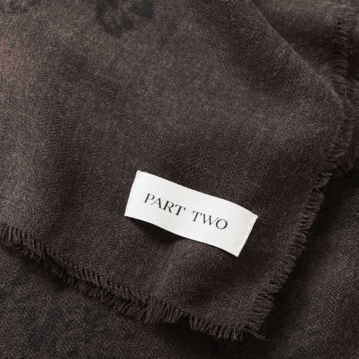 Part Two - PART TWO - CELESTAPW SCARF| TØRKLÆDE BROWN GRADIEN