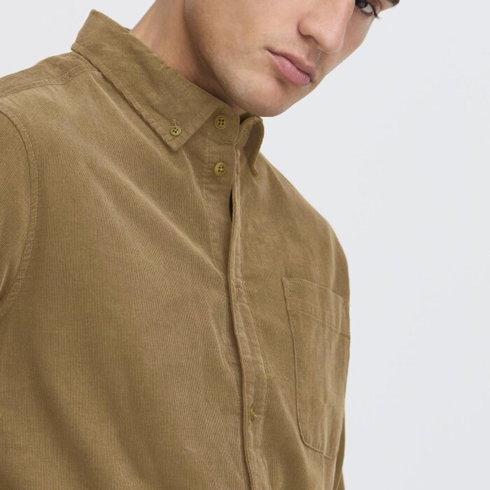 Solid - Solid - Juan corduroy shirt | Fløjls Skjorte Ermine