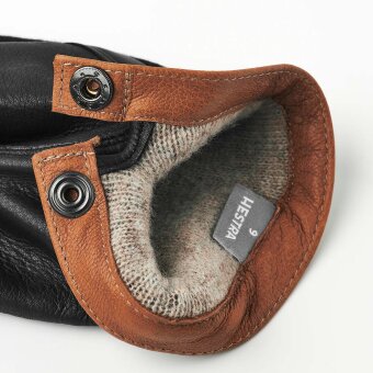 Hestra - Hestra - Deerskin wool tricot | Handsker Black Black