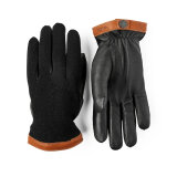 Hestra - Hestra - Deerskin wool tricot | Handsker Black Black