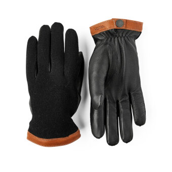Hestra - Hestra - Deerskin wool tricot | Handsker Black Black