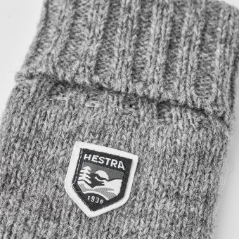 Hestra - Hestra - Basic Uldhandske | Handske Lysgrå Hestra - Hestra - Basic Uldhandske | Handske Lysgrå