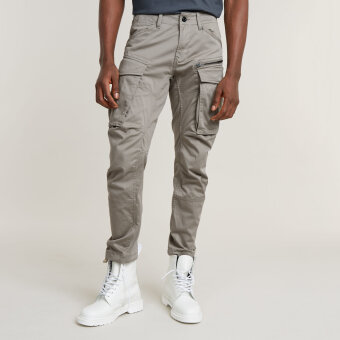 G-Star - G-Star - Rovic Zip 3D Regular Tapered | Cargo Buks Elephant Skin G-Star - G-Star - Rovic Zip 3D Regular Tapered | Cargo Buks Elephant Skin