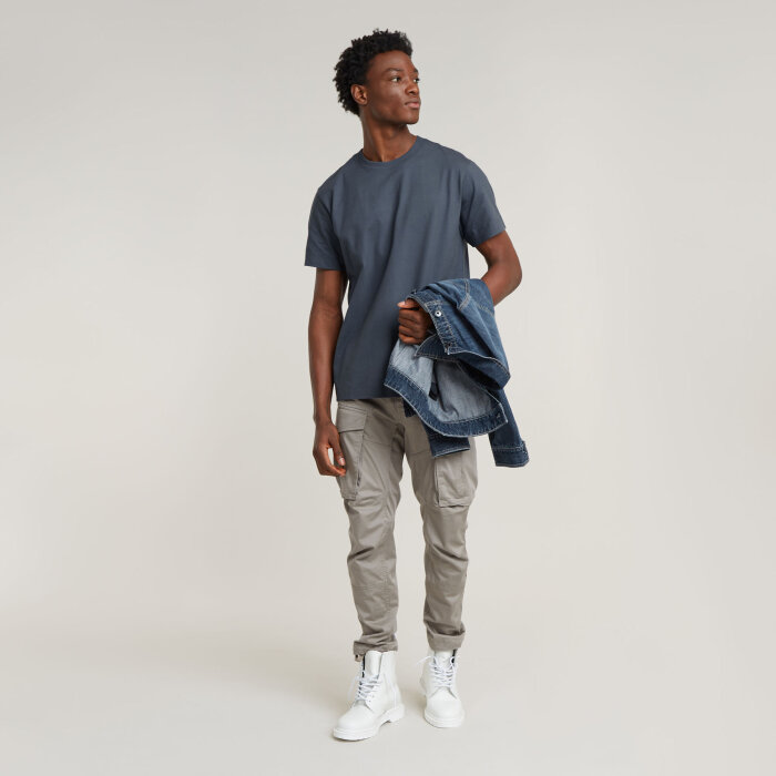 G-Star - G-Star - Rovic Zip 3D Regular Tapered | Cargo Buks Elephant Skin