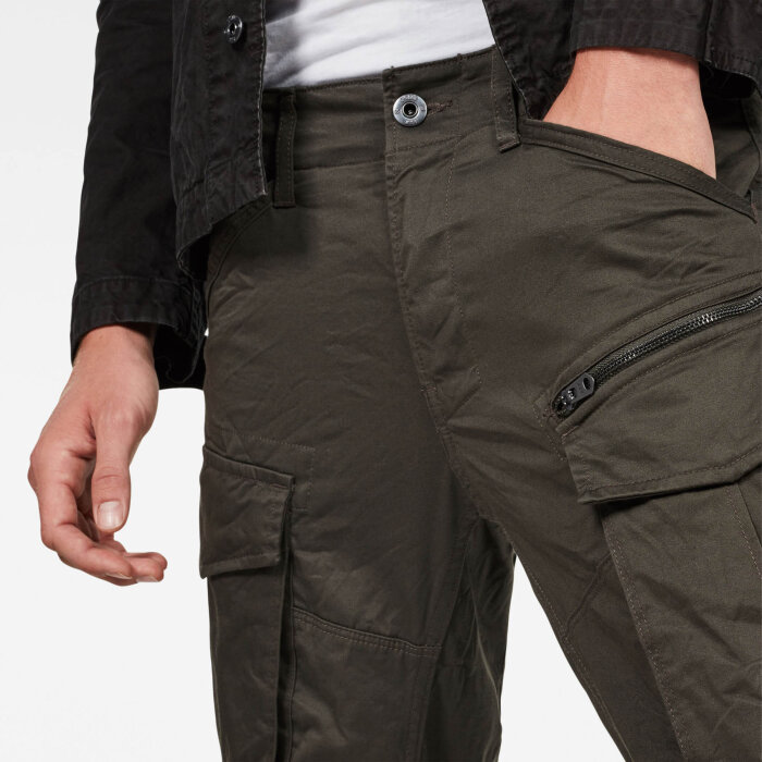 G-Star - G-Star - Rovic Zip 3D Regular Tapered | Cargo Buks Asfalt