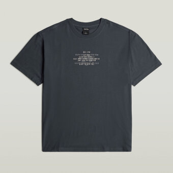 G-Star - G-Star - Multi text relaxed tee | T-shirt India Ink