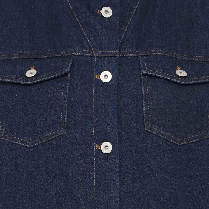 ICHI ( Dame ) - ICHI - IHHIROMA WA4 | VEST DENIM AUTHENTIC BLUE
