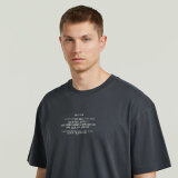G-Star - G-Star - Multi text relaxed tee | T-shirt India Ink G-Star - G-Star - Multi text relaxed tee | T-shirt India Ink