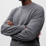 Matinique - Matinique - Hellson sweater | Strik Medium Grey Matinique - Matinique - Hellson sweater | Strik Medium Grey