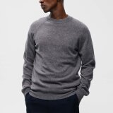 Matinique - Matinique - Hellson sweater | Strik Medium Grey Matinique - Matinique - Hellson sweater | Strik Medium Grey