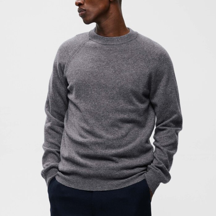 Matinique - Matinique - Hellson sweater | Strik Medium Grey