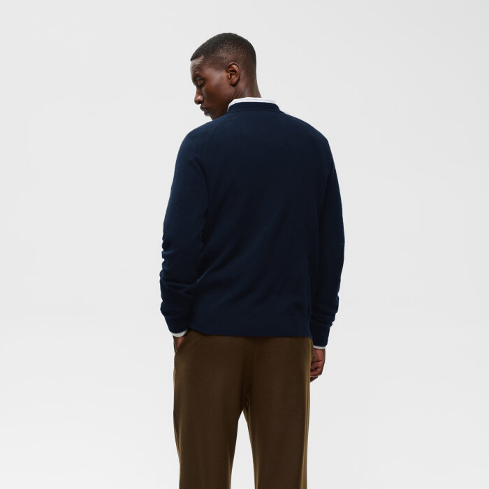 Matinique - Matinique - Hellson sweater | Strik Navy Blazer