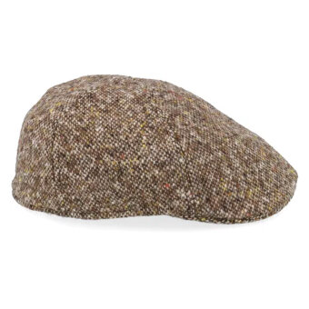 STETSON - Stetson - Texas Donegal cap | Sixpence kasket Beige Brown