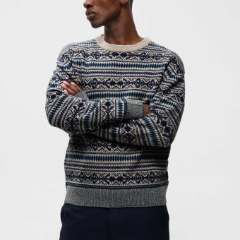 Matinique - Matinique - Brodo heritage | Strik Peacoat Matinique - Matinique - Brodo heritage | Strik Peacoat