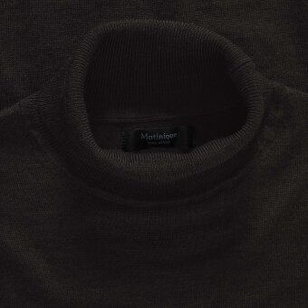 Matinique - Matinique - Parcusman rollneck | Rullekrave Strik Espresso