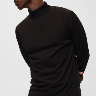 Matinique - Matinique - Parcusman rollneck | Rullekrave Strik Espresso