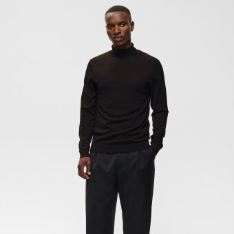 Matinique - Matinique - Parcusman rollneck | Rullekrave Strik Espresso
