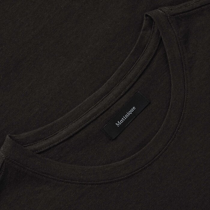 Matinique - Matinique - Jermane tee | T-shirt Chocolate