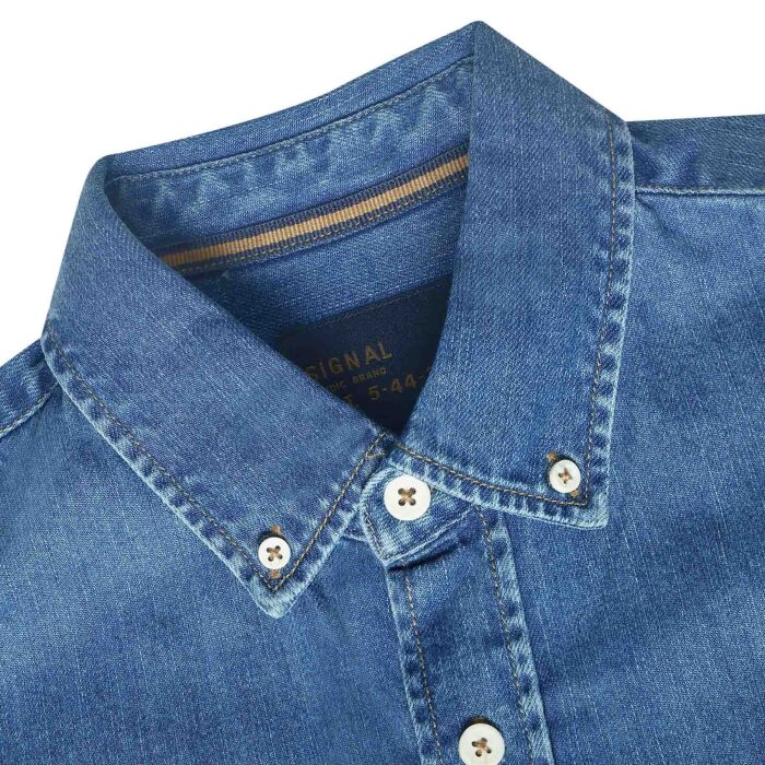 Signal - Signal - Misty denim shirt | Skjorte Vintage Wash