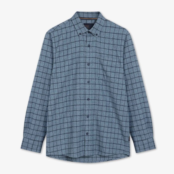 Signal - Signal - Berry grid shirt | Skjorte Deep Marine 