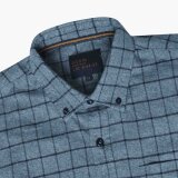 Signal - Signal - Berry grid shirt | Skjorte Deep Marine Signal - Signal - Berry grid shirt | Skjorte Deep Marine