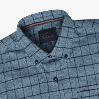 Signal - Signal - Berry grid shirt | Skjorte Deep Marine 