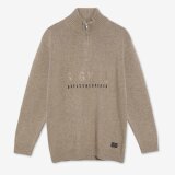 Signal - Signal - Vincent logo knit | Strik Brown Otter Signal - Signal - Vincent logo knit | Strik Brown Otter