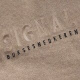 Signal - Signal - Vincent logo knit | Strik Brown Otter Signal - Signal - Vincent logo knit | Strik Brown Otter