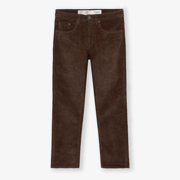 Signal - Signal - Cordor corduroy pants | Fløjlsbuks Hazel Brown