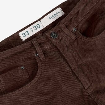 Signal - Signal - Cordor corduroy pants | Fløjlsbuks Hazel Brown