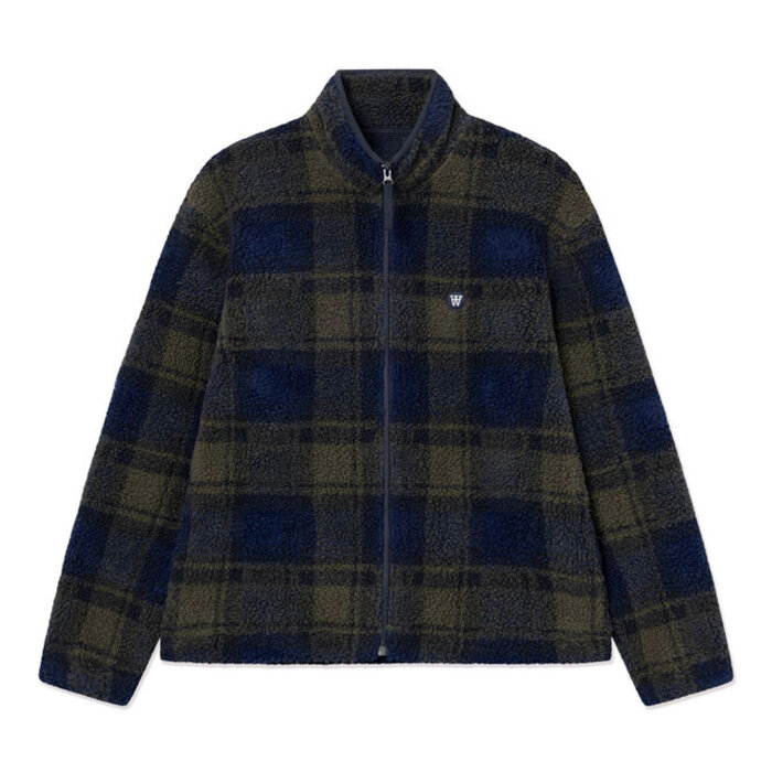 Double A by Wood Wood - Wood Wood - Mitchel zipper | Fleece Trøje Salute Check
