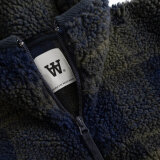 Double A by Wood Wood - Wood Wood - Mitchel zipper | Fleece Trøje Salute Check Double A by Wood Wood - Wood Wood - Mitchel zipper | Fleece Trøje Salute Check