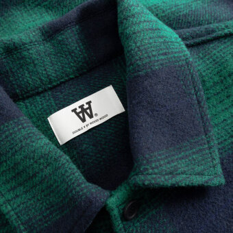 Double A by Wood Wood - Wood Wood - Clay | Overshirt Lush Meadow Double A by Wood Wood - Wood Wood - Clay | Overshirt Lush Meadow