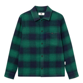 Double A by Wood Wood - Wood Wood - Clay | Overshirt Lush Meadow Double A by Wood Wood - Wood Wood - Clay | Overshirt Lush Meadow