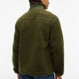 Tommy Hilfiger - Tommy Hilfiger - Teddy fleece zip through | Fleece Trøje Huntsman Green Tommy Hilfiger - Tommy Hilfiger - Teddy fleece zip through | Fleece Trøje Huntsman Green