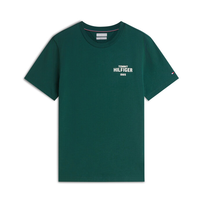 Tommy Hilfiger  - Tommy Hilfiger - 1985 graphic tee | T-shirt Ornament Green